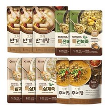 아워홈 반계탕 600g 3팩 + 특전복죽 2팩 + 특삼계죽 3팩+ 아워홈 추어탕 400g 2팩, 없음