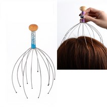 두피 마사지 안마기 머리 긁게 두피관리 지압 경품