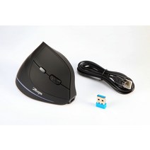 여성용 버티컬 무소음 마우스 F-35 6D USB 무선 수직 마우스 충전식 인체 공학적 일시 중지 매트 백 라이트, 01 F-35 Vertical Mouse, 한개옵션1