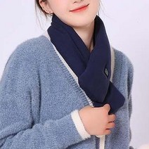 전기 발열 목도리 온열 머플러 USB 충전식 겨울 야외활동 작업 배달 장사