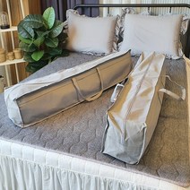 카페트 보관 가방 전기장판 온수매트 러그 케이스 백 2종, 그레이