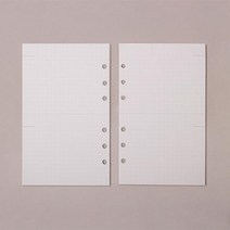 루카랩 아카이브 6공 다이어리 데일리 리필 속지 Vol2, 128매