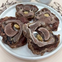 송아지 목뼈 100g 강아지 수제간식 비타민 애완견 스낵, 송아지목뼈