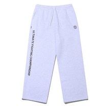 UFC SPORT 유에프씨 스포츠 스크립트 와이드핏 기모 스웻 팬츠 U2LPT4339M1