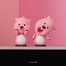 잔망루피 모니터 피규어 감격루피 둥절루피