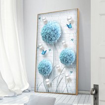 푸아이 3D 보석십자수 꽃이 +행운십자수(30x30) 사칭업체주의 판매자 푸아이 꼭 확인후 주문 RQ164, 1세트, 80*130CM