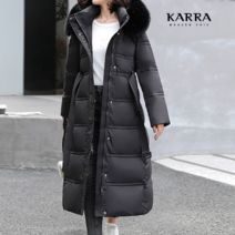 카라 KARRA 페미닌에코퍼롱패딩+벨트SET_KB2WPD055C
