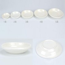 MM 플라스틱 접시 멜라민 원형 앞접시 반찬그릇 사라 1개, KJ멜라민 뱅뱅쿠프4호