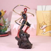 110 스케일 23cm 영화 슈퍼 히어로 아이언 스튜디오 배틀 디오라마 스파이더 액션 피규어 PVC 조각상 컬렉션 모델 선물 장난감