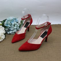 스틸레토 슬링백 펌프스 하이힐 미들힐 뮬 웨딩 플랫 여성화 발목 밴딩 로우힐 스트랩 정장
