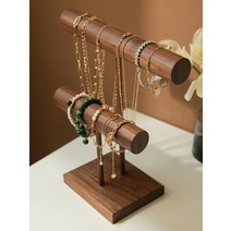 원목 레트로 몰 쥬얼리 디스플레이 카운터 뱅글프레임 팔찌 목걸이 진열대, 팔찌 진열대, 01