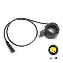 전기자전거 악세사리Bafang/8FUN 모터 키트 용 전자 케이블 기어 센서 USB 프로그래밍 유압 브레이크 5, 06 Thubm Throttle, 한개옵션1