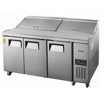그랜드우성 샐러드냉장고 올스텐 디지털 간냉식 GWFM-180RST (밧드별도) W1800 D750 H980 밧드9개 (서울무료배송)