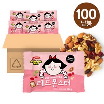 하루견과스쿨넛레드몬스터100봉, 없음