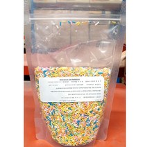 바닐라익스트랙 베이킹 베이킹재료 빵만들기 생크림 슈가파우더 300g 레인보우스프링클