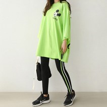 바보사랑 통통튀는 네온 트레이닝세트(set667) .드레스날다