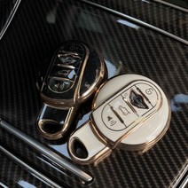 미니 MINI 스마트키 케이스 TPU 미니쿠퍼 쿠페 컨트리맨 클럽맨, 그레이