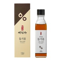 저온압착 국산 들깨로 만든 고소한 들기름 170ml
