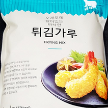 1kg 참지김치전 튀김파우더 후라이드치킨 튀김가루 애호박전