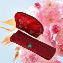 오리엔탈 감성 국산 전통 누비 파우치 지갑 필통