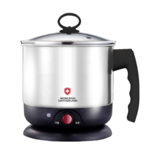 스위스 몽크로스 스테인레스 멀티포트 1.8L EGK-MSM8000S 캠핑용 휴대용 라면기/커피포트, 1개