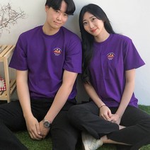 험블스튜디오 네츄럴 로고 오버핏 남녀공용 여름반팔티