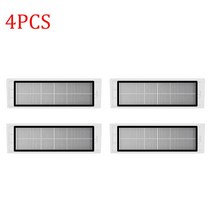스마트 로봇 Hepa 필터 샤오미 1 S SDJQR01RR Roborock S50 S51 S55 Max S6 Pure E4 E5 로봇 진공 청소기, 02 4PCS Filter