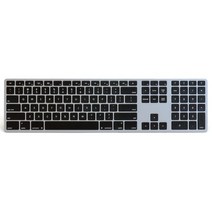 MATIAS 마티아스 키보드 Matias Wireless Aluminum Keyboard Space gray FK418BTB Bluetooth /무선