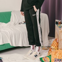 크럼프 사이드 트랙팬츠 (CP0062) - BLACK 126339