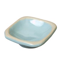 한정식그릇 식기 이쁜 도자기 사각 간장종지