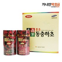 가나안약초 단비식품 홍초동충하초환