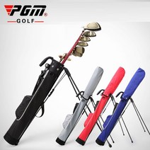 스탠드백 남녀 스텐트 초경량 파우치 골프백 PGM, 회색