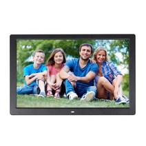 전자 앨범 사진 전광판 17 인치 디지털 액자 HD 1440X900 앨범 HDMI 호환 뮤직 비디오 플레이어 기능, 01 EU 플러그, 01 Black_01 EU 플러그