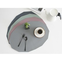 논슬립 실리콘식탁보 아기이유식 접시깔개 아일랜드식탁 주방소품 원룸 신혼살림 테이블데코 상차림 싱글, 다크핑크