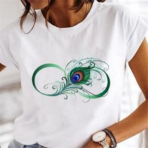 여성 민들레 티셔츠 패션 의류 만화 수채화 90s 짧은 소매 봄 여름 티 그래픽 Tshirt