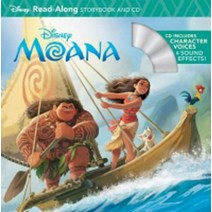 Moana Read-Along Storybook & CD, Disney Press
