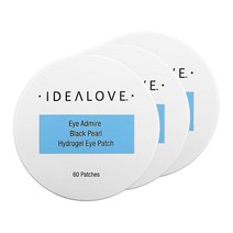 Idealove 아이디어러브 어드마이어 블랙펄 하이드로겔 아이 패치 마스크 60개입 3팩
