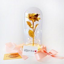 금 장미 꽃 무드등 기념일 생신 생일 선물, 혼합색상