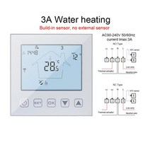 보일러분배기 교체 부품 밸브 보일러파이프 배관 장비 Tuya 와이파이 바닥 난방 온도 조절기 스마트 룸 전, 01 3A water heating