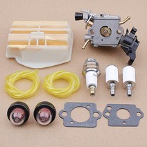 기화기 공기 연료 라인 필터 키트 Husqvarna 445 450 JONSERED CS2245S 506450401 ZAMA C1M-EL37B CARB Cha, 한개옵션0