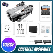 드론 Z908 프로 프로페셔널 4k 카메라 옵티컬 플로우 미니 hd 4K 장애물 회피 RC 쿼드콥터 완구, [02] 1080P 2B