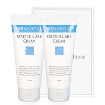 더마하우스 스트레치 케어 크림 2개+포장-산전 산후 임산부 청소년기 일반인, 2개, 180ml