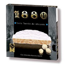 스페인 뚜론 1880 Turron 플랫브레드 글루텐 프리 200g 2개입, 크리스마스