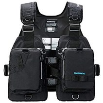 시마노(SHIMANO) 라이트 초경량 낚시 조끼 프로팅베스트 VF-068 T, 레드