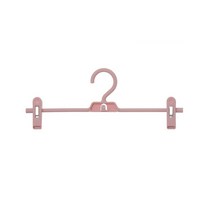 클립 코트 옷걸이 옷장 바지 바지 스커트 비 슬립 랙 클립 다기능 플라스틱 건조 랙 바지 랙 스토리지, 프랑스, pink