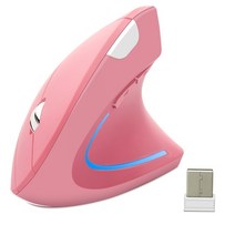 왼손잡이마우스 왼손무선마우스 음소거 수직그립 게임용 마우스 광학 인체 공학적 rgb usb 사무실 오른쪽 컴퓨터 태블릿 노트북 창, 어둠