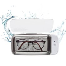 루희엠 멀티 초음파세척기 렌즈 안경세정기, 화이트, 1개