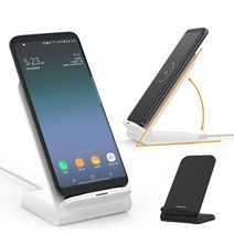 아트박스/원스 스피디 15W 고속 무선 충전 거치대 (STW1500), 블랙