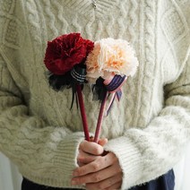 갓샵 카네이션 펜 꽃 볼펜, 레드