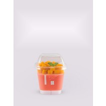 일회용 푸딩컵 아이스크림 밀크 케이크 젤리 요구르트 디저트 뚜껑 포함, 종류, 160ml 무글씨투명컵+뚜껑+수저 20세트
